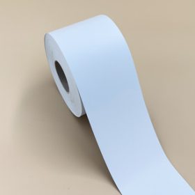   Kartoncímke PVC OUTDOOR 70mm x 25 méter folyamatos/ időjárásálló műanyag címke