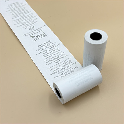 Hőpapír 57/30/12mm (9m) 48gr thermo POS terminálszalag (0% BPA