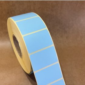 40x20mm direkt THERMO címke 2000 db/40gy - KÉK