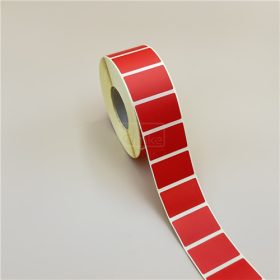 40x25mm direkt THERMO címke 2000 db/40gy - PIROS