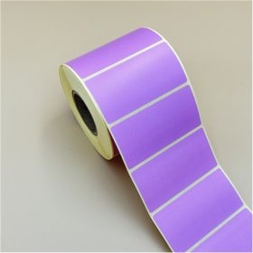 80x40mm direkt THERMO címke 1000db/40gy - LILA (P2572)
