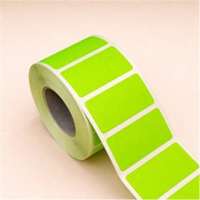 50x25mm termál transzfer címke 1000 db/40gy - neon ZÖLD