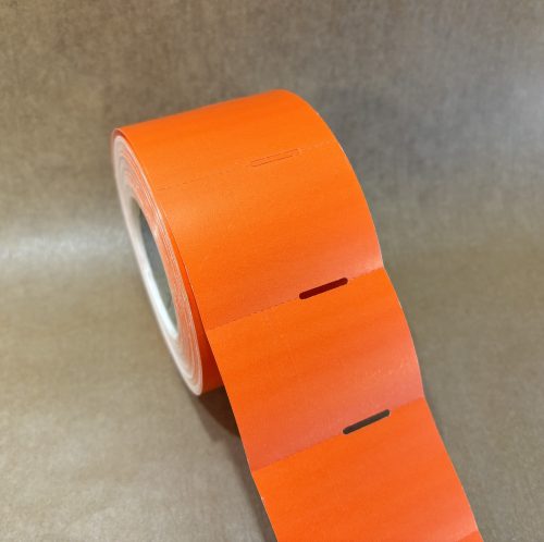 Polccímke 55x38mm direkt THERMO kartoncímke 1000 db/40gy - NARANCS