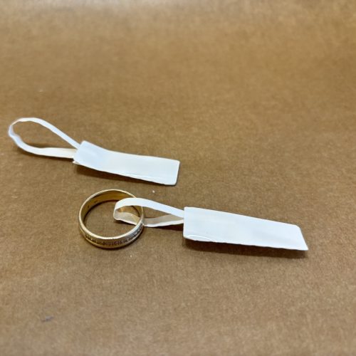 Ékszercímke 100x26mm műanyag 1000 db/40gy - szemüvegcímke