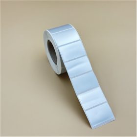 40x25mm PET Matt SILVER műanyag címke 1000 db/40gy