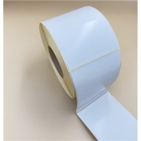   101,6x152,4mm termál transzfer TYRE ADHESIVE gumiabroncs címke 1000 db/76gy RITZ - extra erős ragasztó (S)