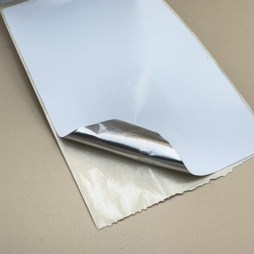 101,6x152,4mm termál transzfer TYRE ADHESIVE gumiabroncs címke 1000 db/76gy RITZ - extra erős ragasztó (S)