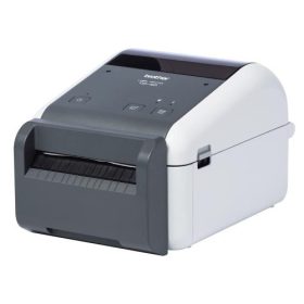   Brother TD-4210D (DT) 203 dpi direkt THERMO címkenyomtató + VÁGÓ egységgel (TD4210DXX1)