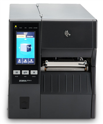 ZEBRA ZT411 (TT) 600dpi termál transzfer ipari címkenyomtató (ZT41146-T0E0000Z)