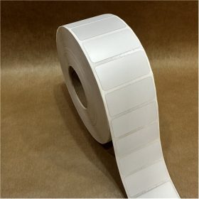 50x15mm PET Matt SILVER műanyag címke 2000 db/40gy