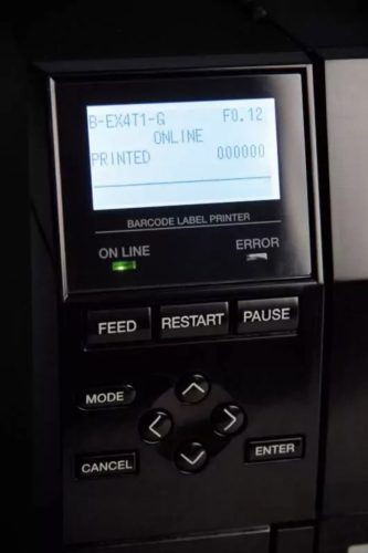 TOSHIBA B-EX4T2 (TT) 203 dpi termál transzfer címkenyomtató