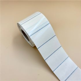   30x10mm átlátszó műanyag címke PP CLEAR 2000 db/40gy + MARKER JEL