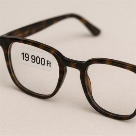   30x10mm átlátszó műanyag címke PP CLEAR 2000 db/40gy + MARKER JEL, visszaszedhető - szemüvegcímke