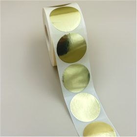 50mm körcímke -  ARANY papír 1000 db/40gy