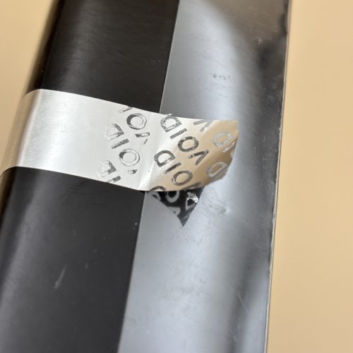 VOID 60x18mm biztonsági EZÜST fényes címke 1000 db/40gy - PEPITA 