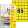 Avery univerzális visszaszedhető sárga címke  38,1x21,2mm - L4793-20