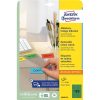Avery univerzális visszaszedhető zöld címke 25,4x10mm - L6049-20
