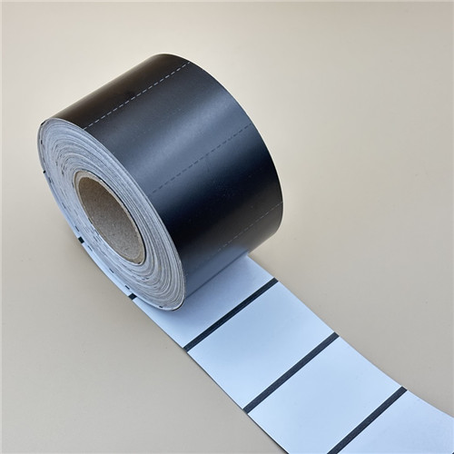 Polccímke 55x38mm TT kartoncímke 1000 db/40gy -  FEKETE + MARKEL JEL