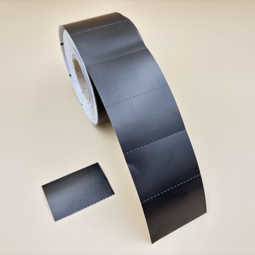 Polccímke 55x38mm TT kartoncímke 1000 db/40gy -  FEKETE + MARKEL JEL