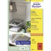 Avery univerzális címke - piros 105x37mm (3452)