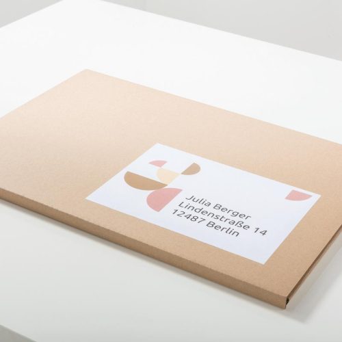 Avery visszaszedhető etikett 199,6x143,5mm (2db/ív) - L4734REV-25