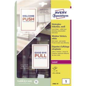 Avery kirakat matricák  210x148mm (10 ív) - L9002-10