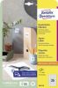 Avery univerzális címke szögletes címke fehér 35x35mm (10 ív) - 6251-10