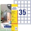 Avery öntapadó QR-kód címke 35x35mm -  L7120-25