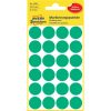 Avery öntapadó jelölő címke 18mm zöld (3006)
