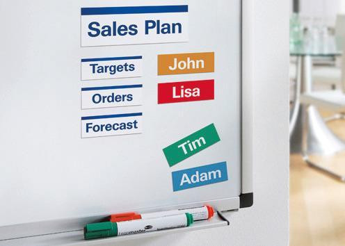 Avery nyomtatható mágnes lap 78x28mm - J8871-5