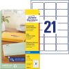 Avery átlátszó címzés címke 63,5x38,1mm - J8560-25