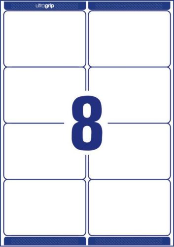 Avery fehér öntapadó csomag címke 99,1x67,7mm - L7165-100