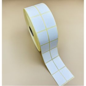   35x50mm termál transzfer papír címke 2x4000 db/40gy - 2 pályás