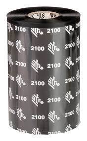 Festékszalag ZEBRA WAX 110mm x 450m OUT 1" (2100)