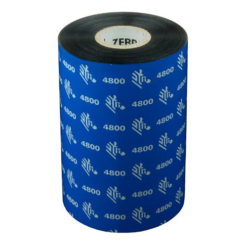 Festékszalag ZEBRA RESIN 110mm x 450m OUT 1" (4800)
