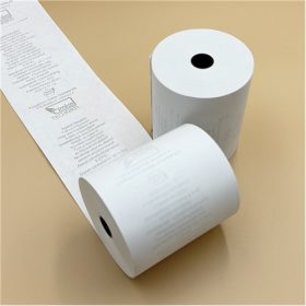   Hőpapír JEGYKIADÓBA 80/80/12mm (58 méter) 70gr -  NYOMOTT folyamatos thermo szalag 