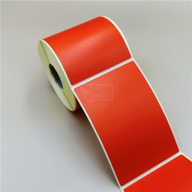   101,6x152,4mm direkt THERMO NARANCS címke 500 db/40gy + RITZ futárcímke, raklapcímke