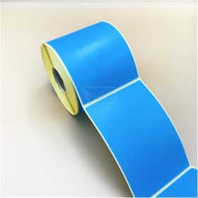   101,6x152,4mm direkt THERMO KÉK címke 500 db/40gy + RITZ futárcímke, raklapcímke