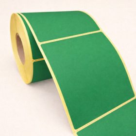   101,6x152,4mm direkt THERMO ZÖLD címke 500 db/40gy + RITZ futárcímke, raklapcímke