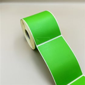   101,6x152,4mm direkt THERMO ZÖLD címke 500 db/40gy + RITZ futárcímke, raklapcímke