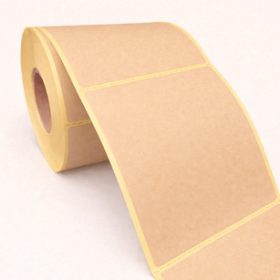   101,6x152,4mm direkt THERMO BÉZS címke 500 db/40gy + RITZ futárcímke, raklapcímke