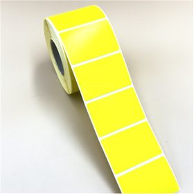   58x38mm direkt THERMO TOP 1000 db/40gy - hűtőházi ragasztó + TÓNUS citrom