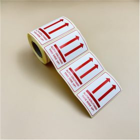   100x60mm termál transzfer címke 1000 db/40gy - NYÍL piktogram