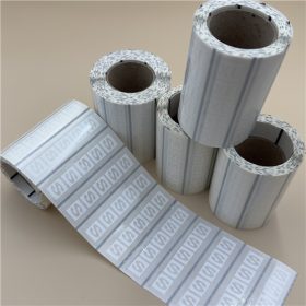   MÉRETJELZŐ 80x20mm átlátszó műanyag címke 500 db/40gy (XS,S,M,L,XL,2XL,3XL) - FEHÉR keret