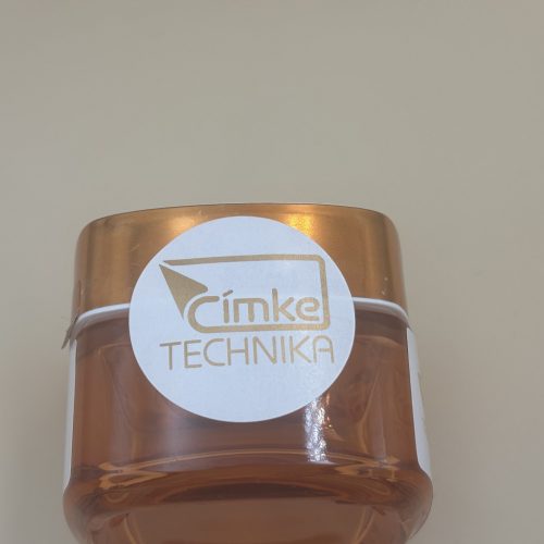 Bérnyomtatás - 35mm körcímkére , arany ezüst fekete nyomat