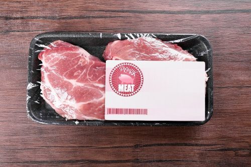 EGYEDI CÍMKE - Hús címke, hűtőházi ragasztó