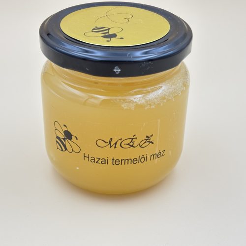 Bérnyomtatás  - átlátszó címkére - Méz címke  - EGYEDI CÍMKE nyomtatás