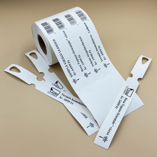 Bérnyomtatás - kültéri IDŐJÁRÁSÁLLÓ címkére - facsemete, faiskola címke 