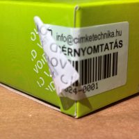 VOID biztonsági áruvédelmi címke