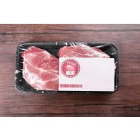 MATT papír címke - hűtőházi ragasztó